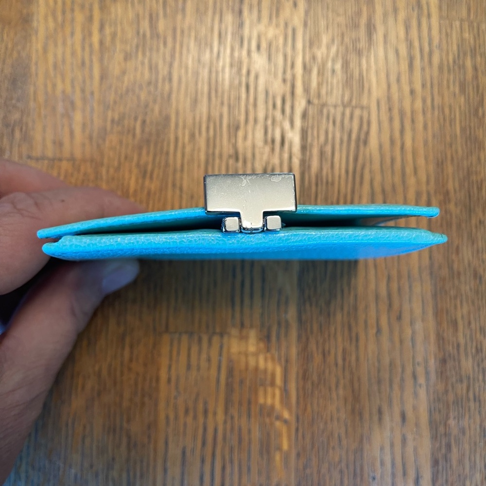 Tiffany & Co. Blue Wallet - Picture 13 of 14